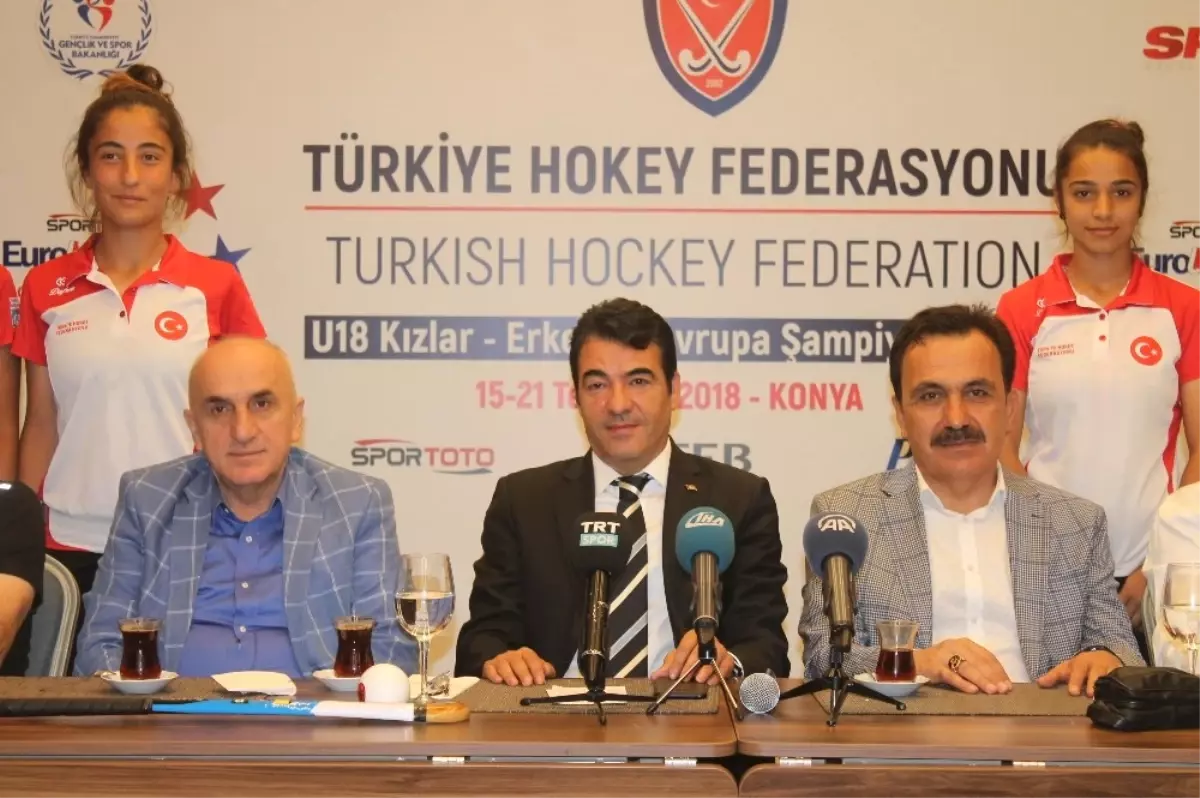 U18 Kız-Erkek Açık Alan Hokey Avrupa Şampiyonası Konya\'da Başlıyor