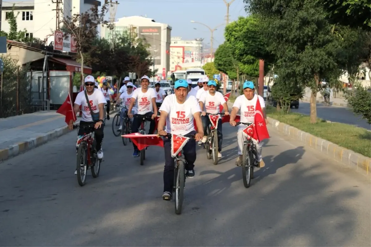 Van Yyü\'den 15 Temmuz İçin Bisiklet Turu Etkinliği