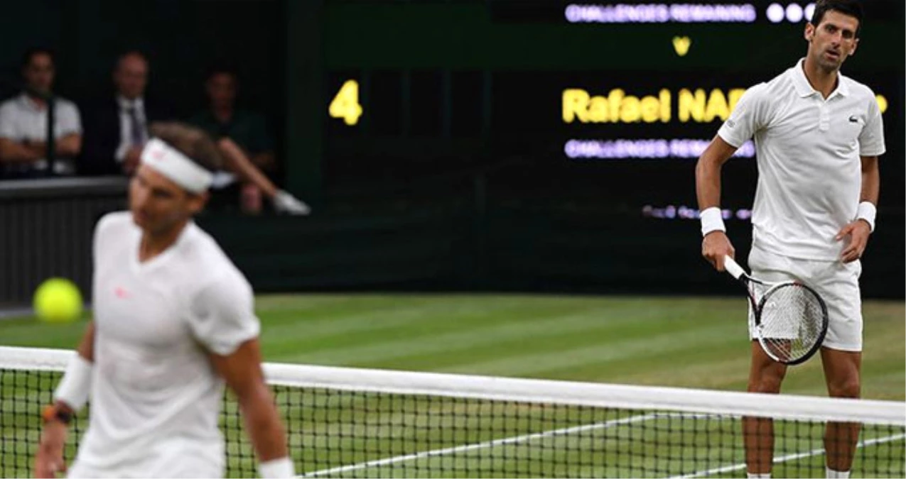 Wimbledon\'da Djokovic-Nadal Maçı, Saat Kuralı Nedeniyle Ertelendi