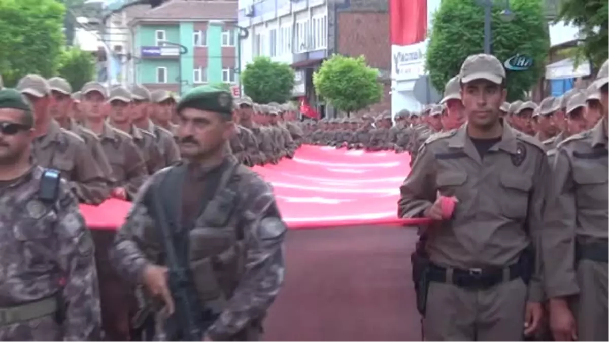 15 Temmuz Demokrasi ve Milli Birlik Günü Kapsamında Yürüyüş Gerçekleştirildi