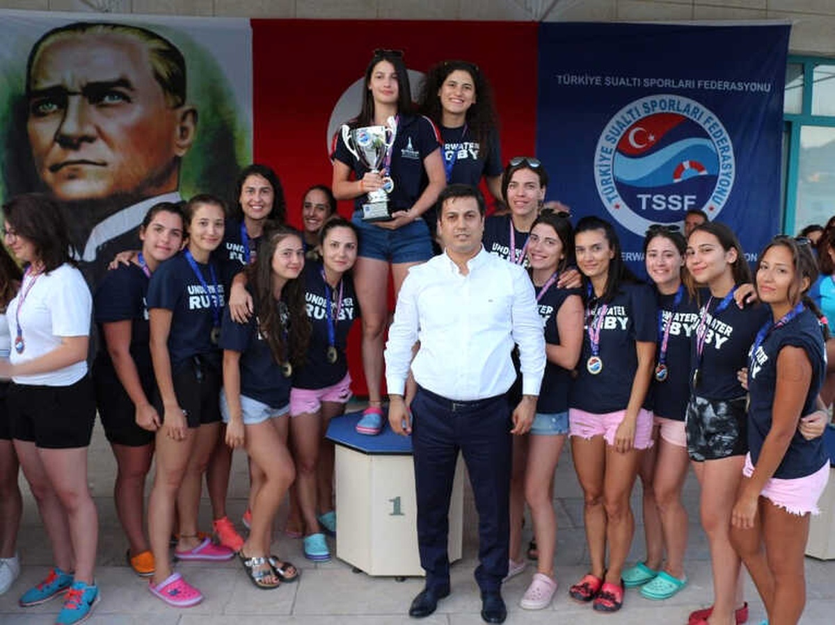 15 Temmuz Sualtı Ragbisi\' Şampiyonları Belli Oldu