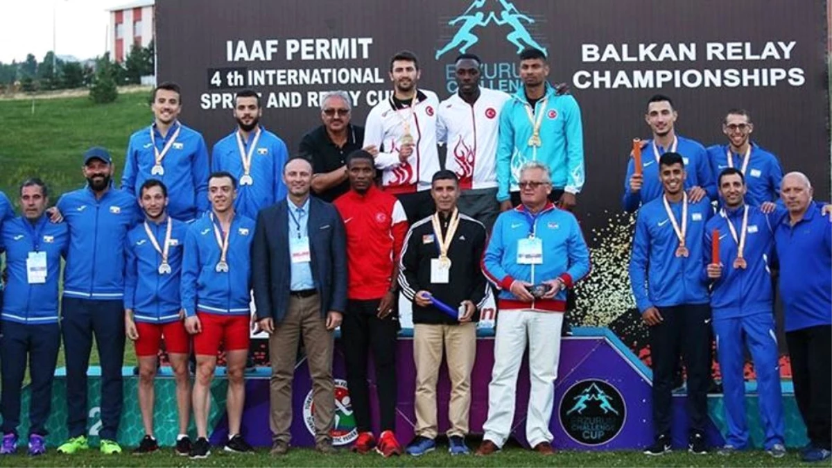 4\'ncü Uluslararası Sprint ve Bayrak Kupası\'nın İlk Gününde Türkiye 15 Madalya Kazandı