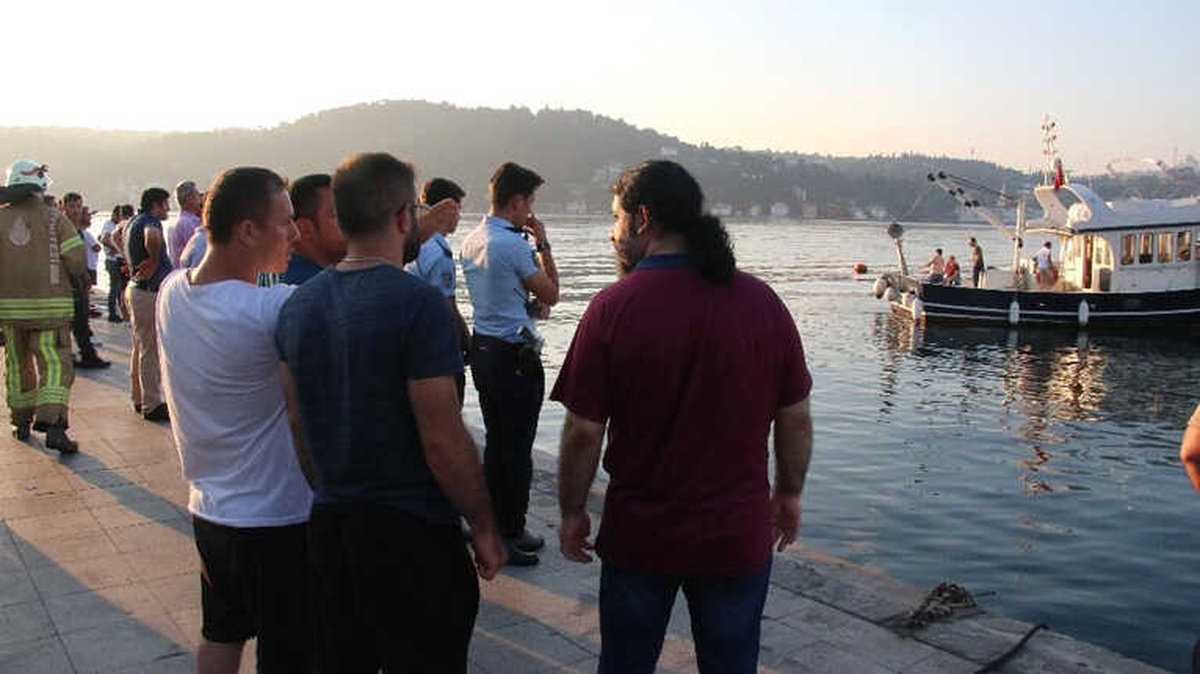 Bebek Sahili\'nde Denize Giren Bir Kişi Akıntıya Kapıldı