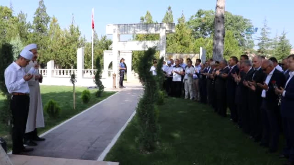 Karamanlı 15 Temmuz Şehidi Mezarı Başında Anıldı