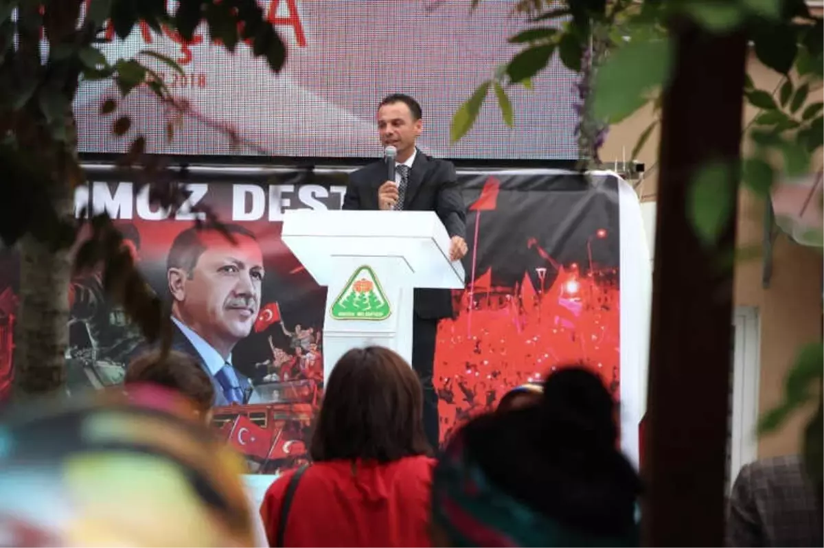 Maçka\'da 15 Temmuz Demokrasi ve Milli Birlik Günü Etkinlikleri