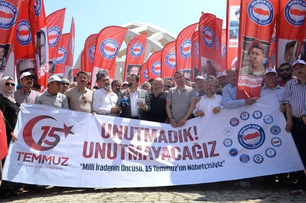 Memur-Sen Genel Başkanı Yalçın: "15 Temmuz Anadolu\'dan Dünyaya Sesleniş Gecesiydi"
