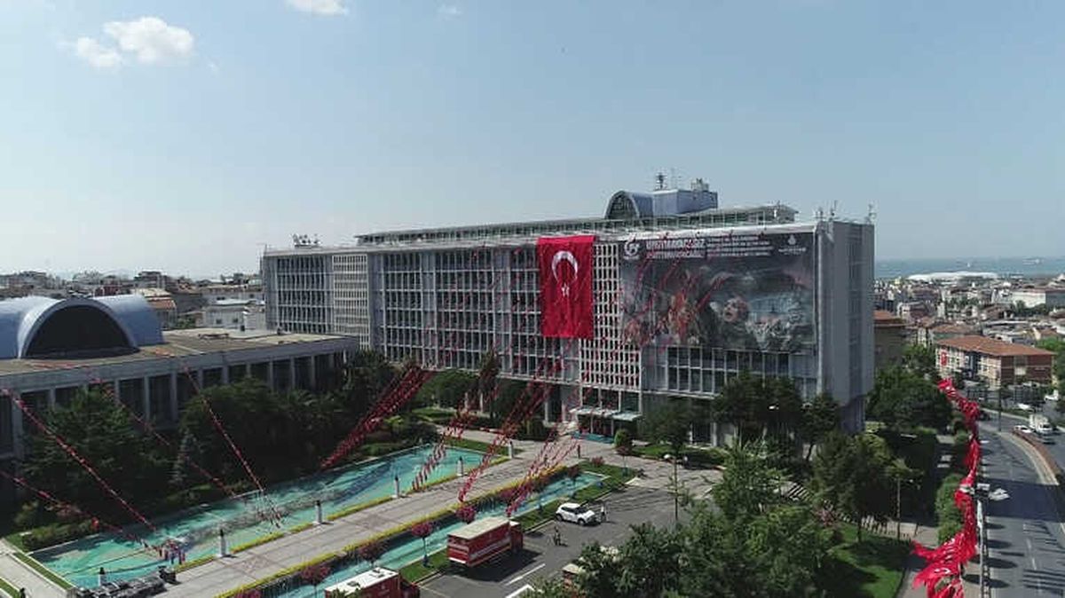 Saraçhane\'deki Hazırlıklar Havadan Görüntülendi