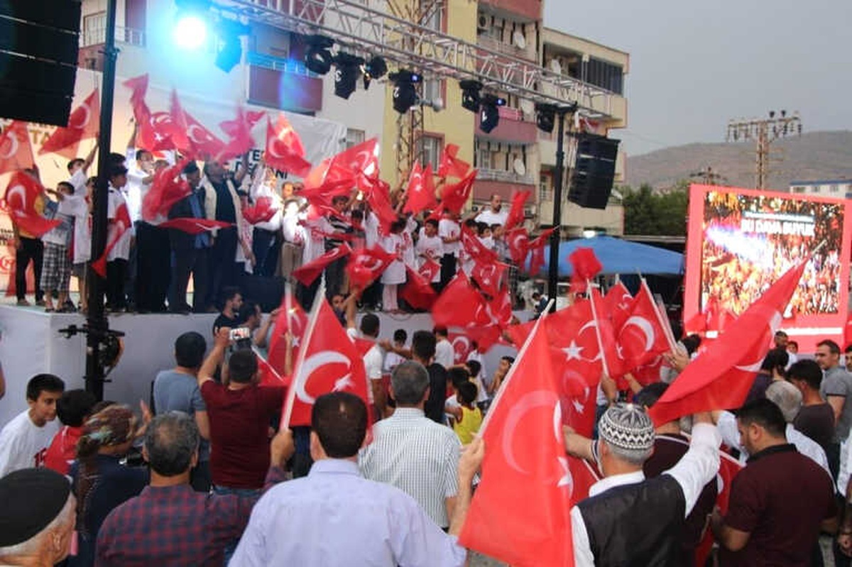15 Temmuz\'un 2. Yıl Dönümü Hani\'de Düzenlenen Çeşitli Etkinliklerle Anıldı