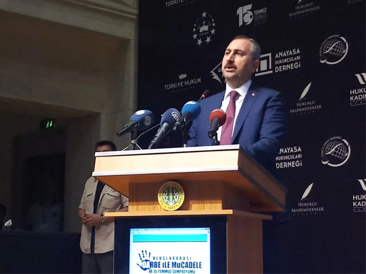 Adalet Bakanı Gül: "Ohal Uygulaması Birkaç Güne Sona Ermiş Olacak"
