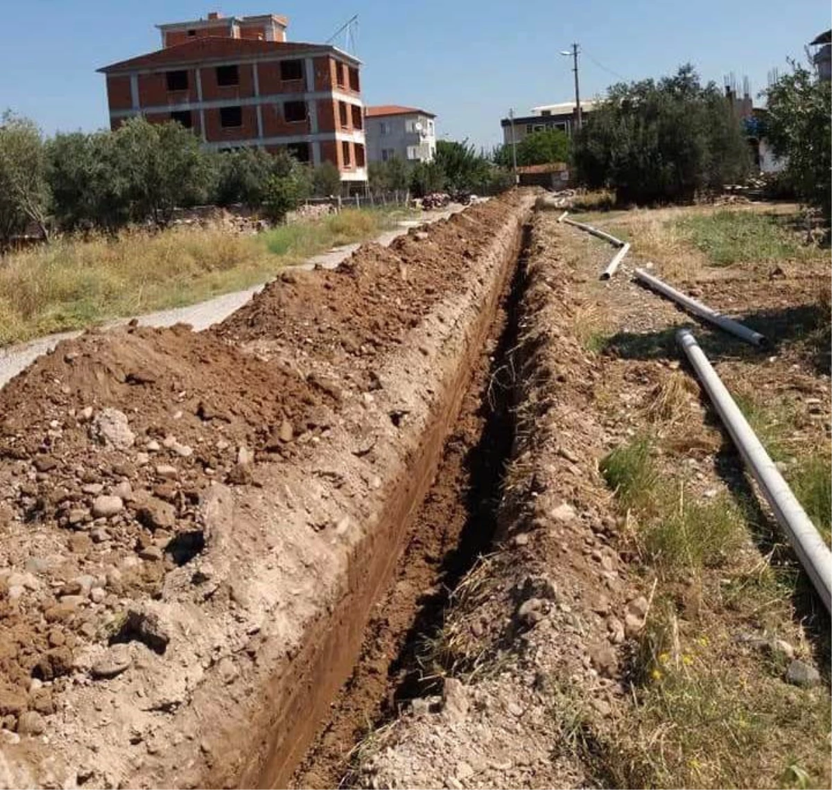 Atatürk Mahallesi\'ne Yeni İçme Suyu Hattı