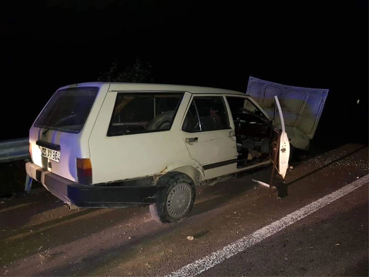 Çavdarhisar\'da Trafik Kazası: 1 Yaralı