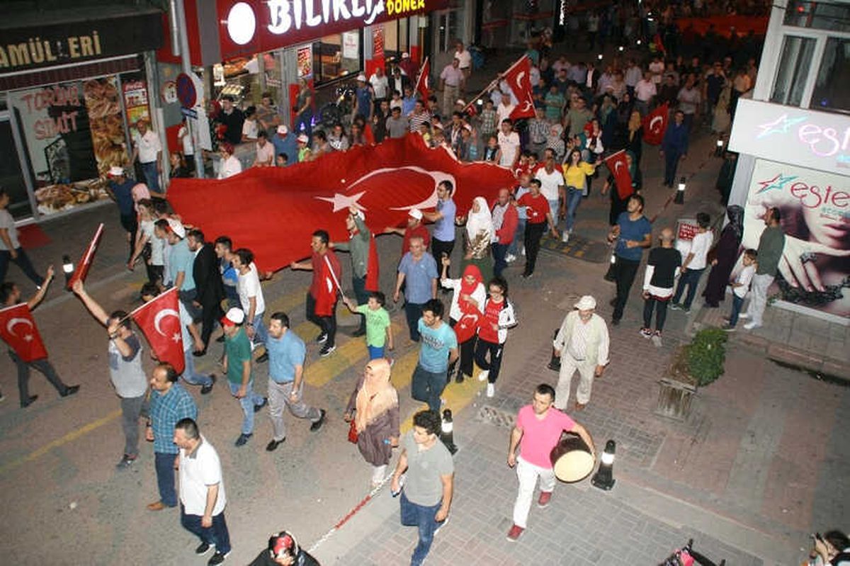Devrek\'te 15 Temmuz Etkinliği