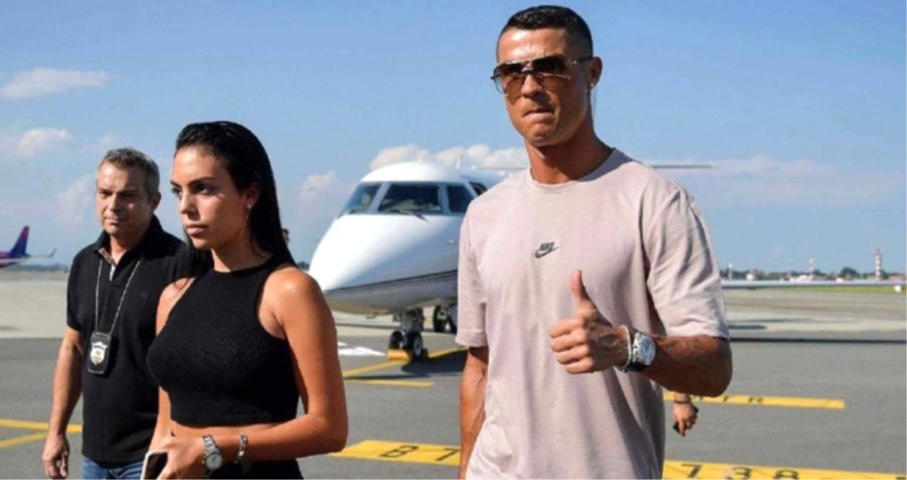 Juventus\'la Anlaşan Cristiano Ronaldo, Torino\'ya Geldi