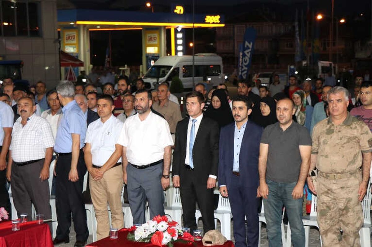 Kavaklılar 15 Temmuz\'da Tek Yürek Oldu