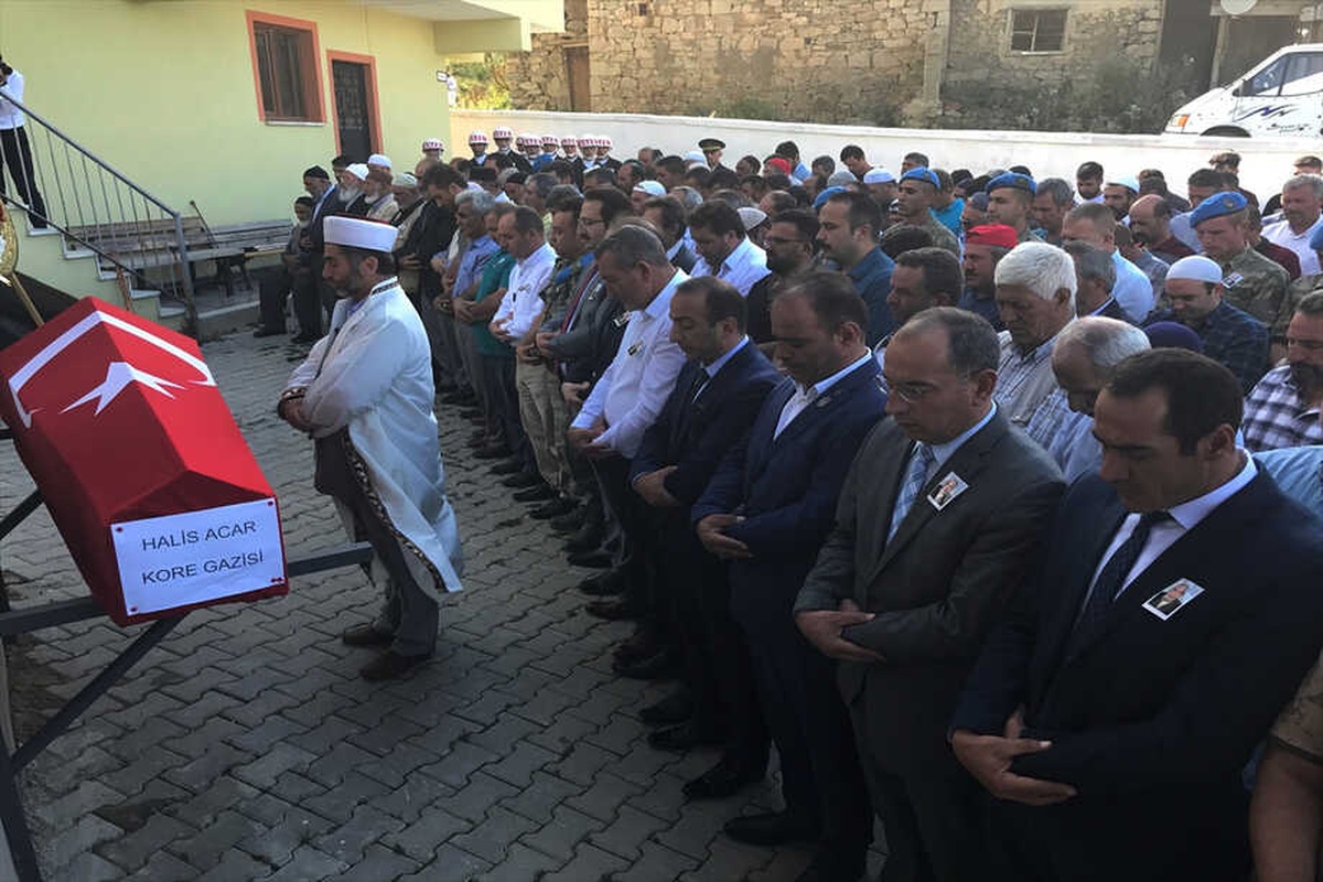 Kore Gazisi Son Yolculuğuna Uğurlandı