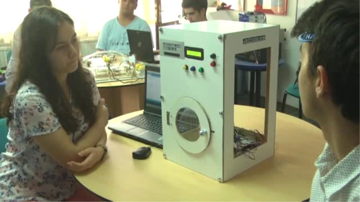 Lise Öğrencileri Çamaşır Makinesi Programını Yazdılar