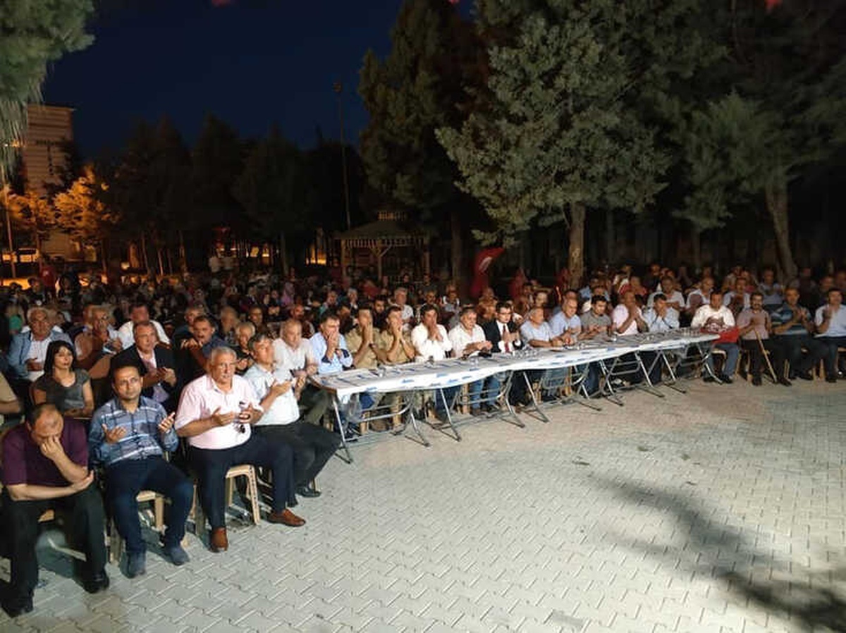 Nurdağı\'nda 15 Temmuz Şehitleri Bir Kez Daha Anıldı.