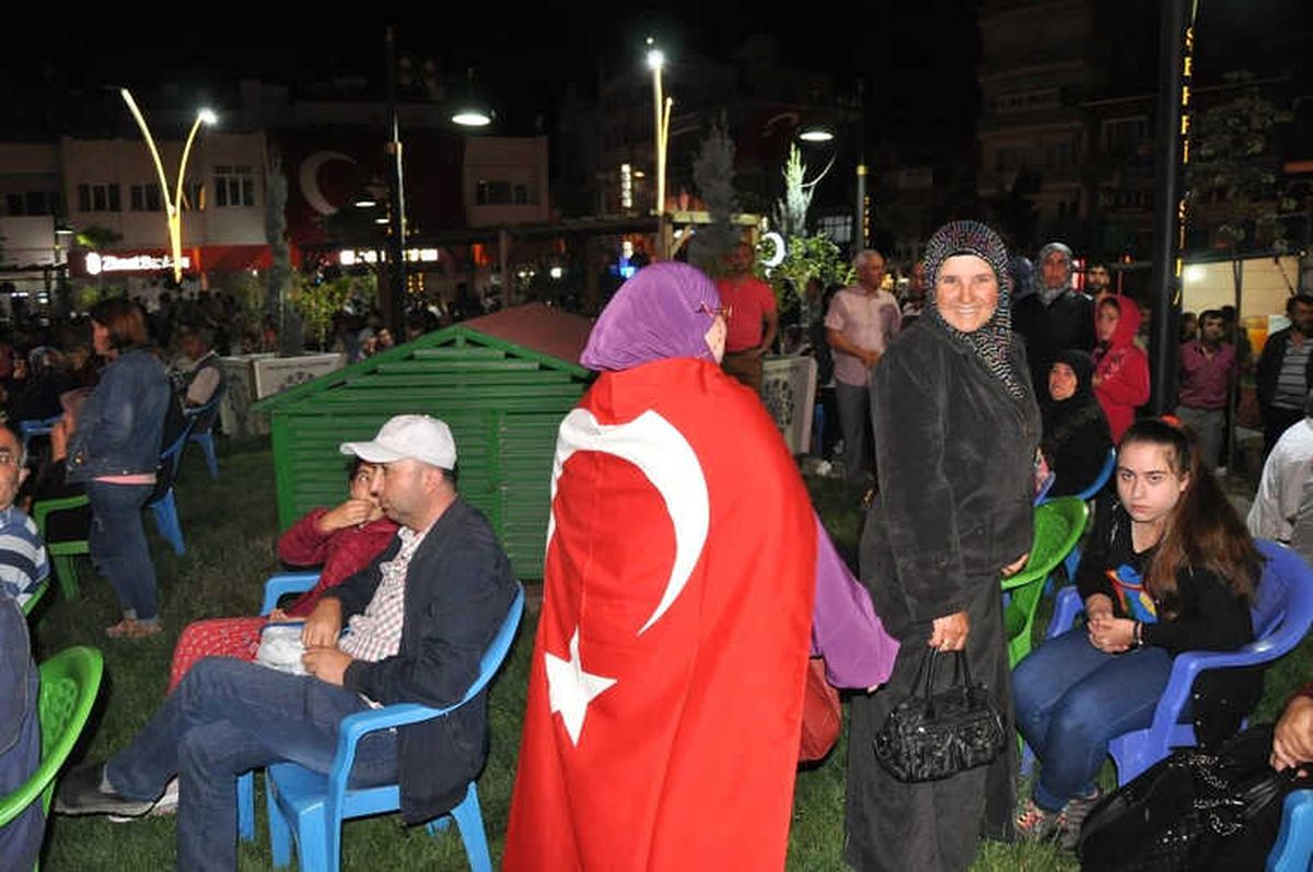 Sandıklı\'da 15 Temmuz Anıldı