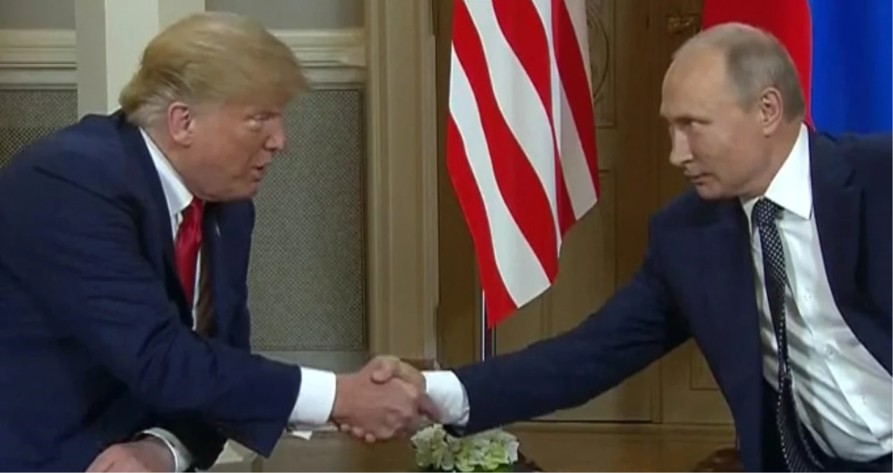 Trump ve Putin Helsinki\'de Bir Araya Geldi