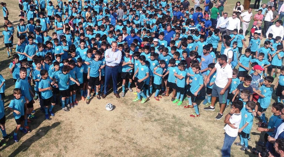 7 Bin Çocuk Ücretsiz Futbol Eğitimi Alacak