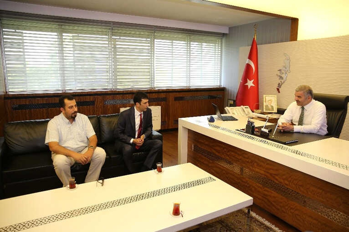 Başkan Çelik, Makine Mühendisler Odası Yönetimi ile Bir Süre Görüştü