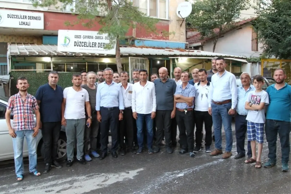 Başkan Köşker, Gaziler Mahallesi\'ne Ziyaret