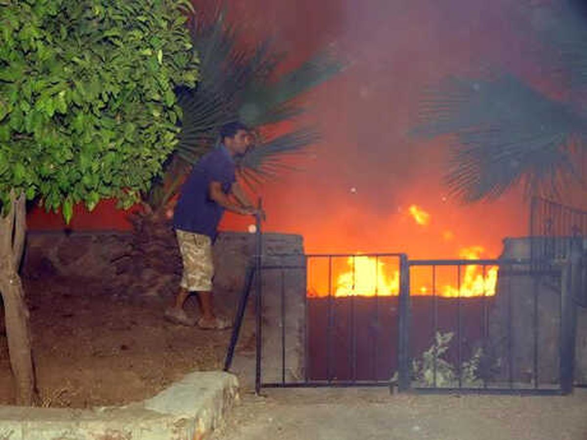Bodrum\'da Yangın: 3 Hektar Makilik ve Tarım Arazisi Zarar Gördü