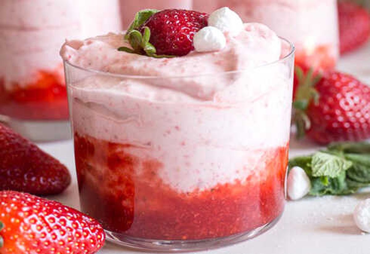 Çilekli Mousse Tarifi