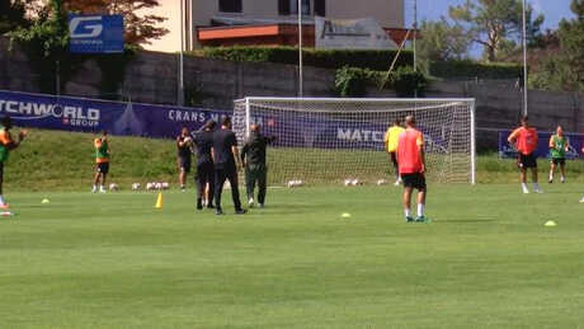 Galatasaray İdmanında "Fatih Terim\'li Var" Uygulaması