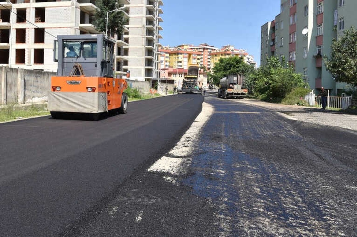 Giresun Belediyesi\'nden Asfalt Çalışması