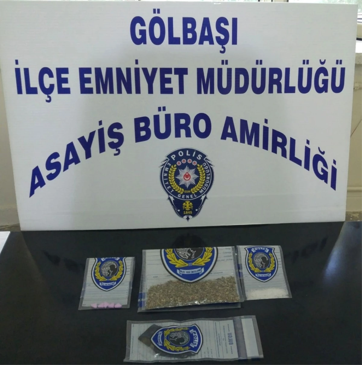 Gölbaşı\'nda Polisin Uyuşturucuyla Mücadelesi Sürüyor