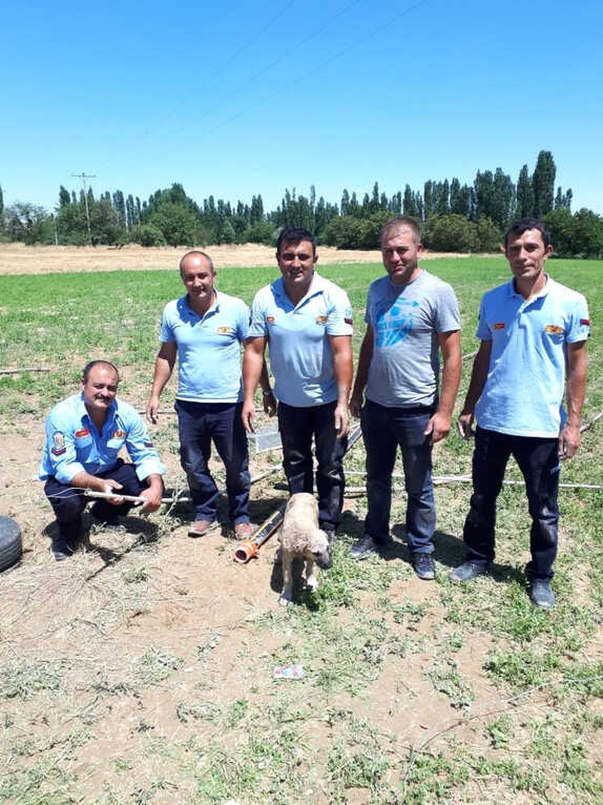Günyüzü\'nde Su Kuyusuna Düşen Yavru Köpeği İtfaiye Ekipleri Kurtardı