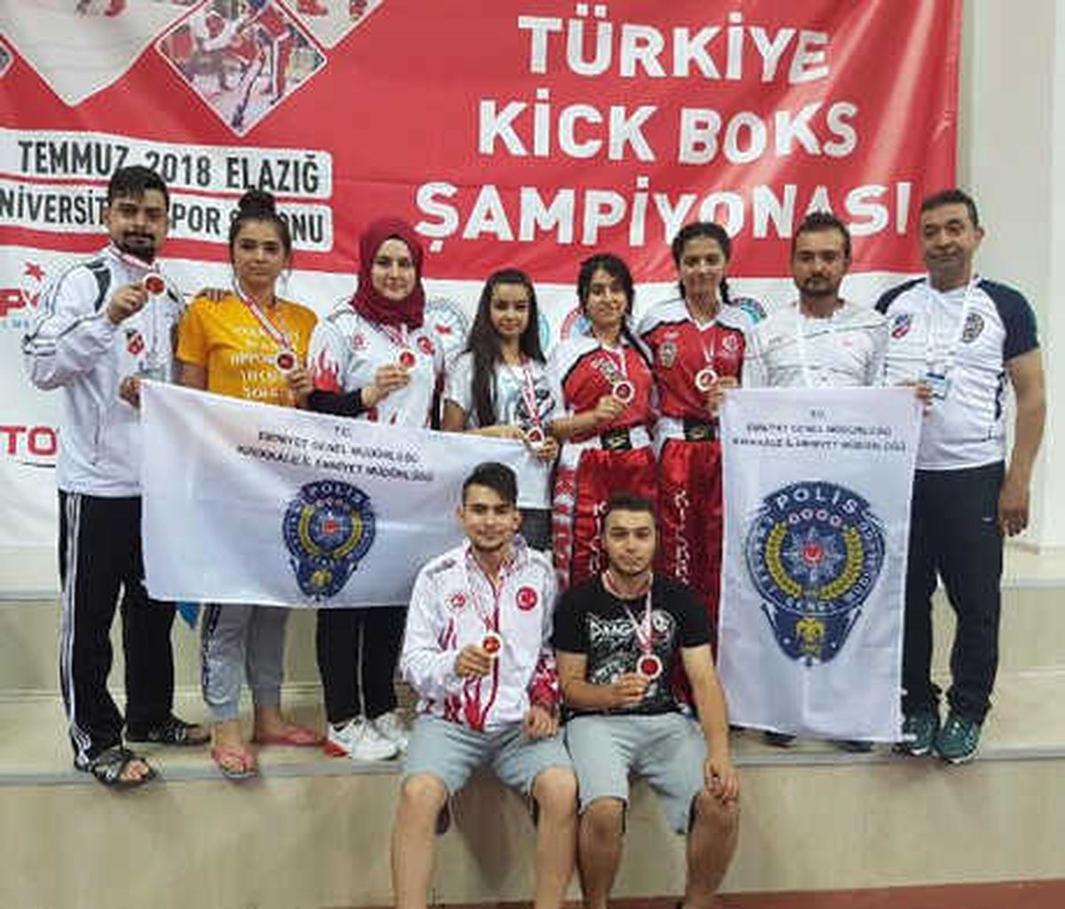 Polisgücü, Kick Boks\'da 9 Madalya Kazandı