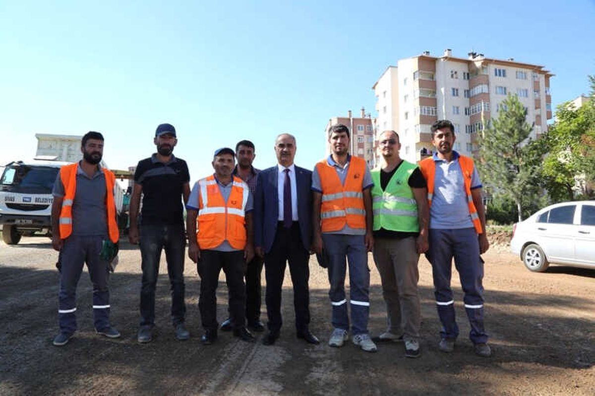 Recep Tayyip Erdoğan Bulvarı\'nda Çalışmalar Sürüyor