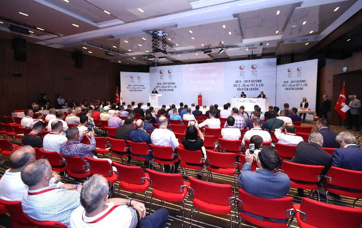 Tff 2. ve 3. Lig Fikstür Çekimi Yapıldı