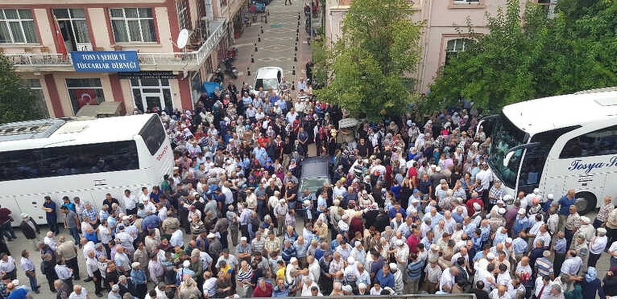Tosya\'dan İlk Hac Kafilesi Dualarlauğurlandı