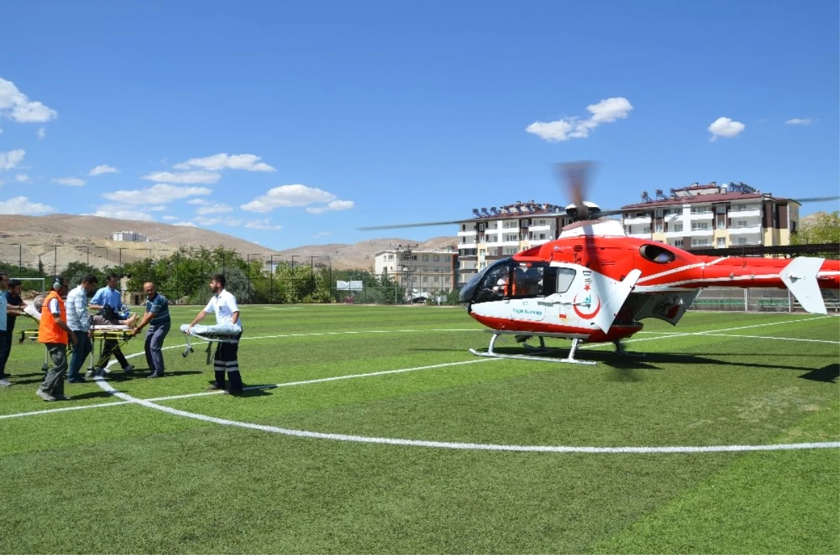 Ambulans Helikopter Yine Kalp Krizi Vakası İçin Havalandı
