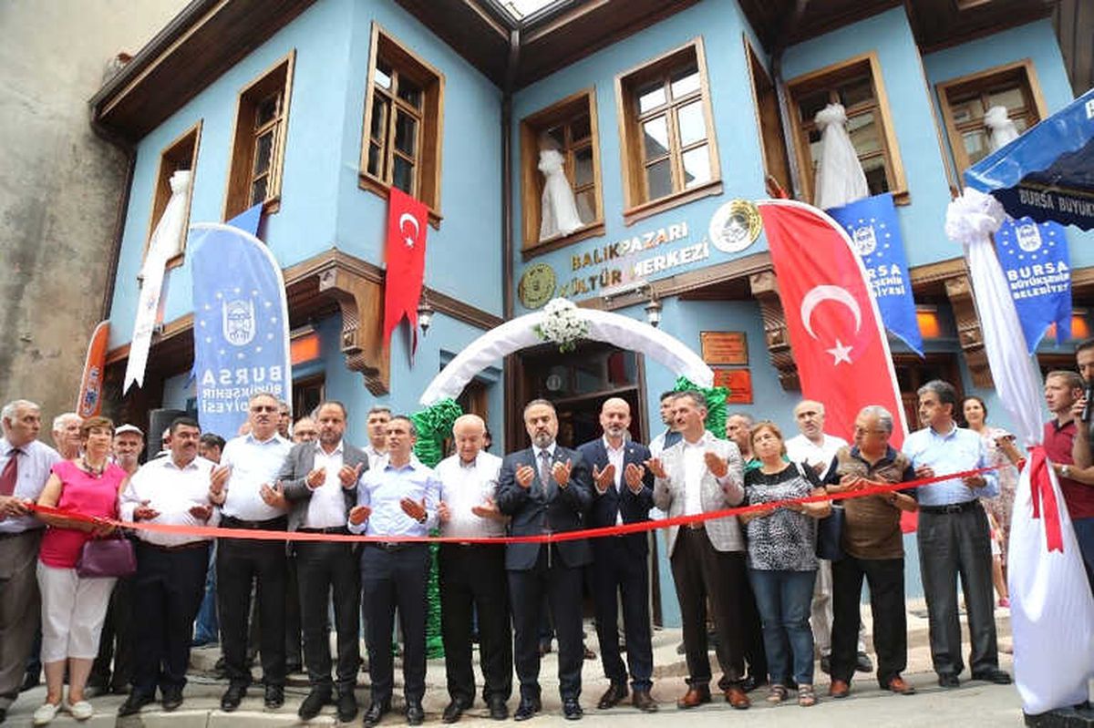 Balıkpazarı Hamamı Hizmete Açıldı