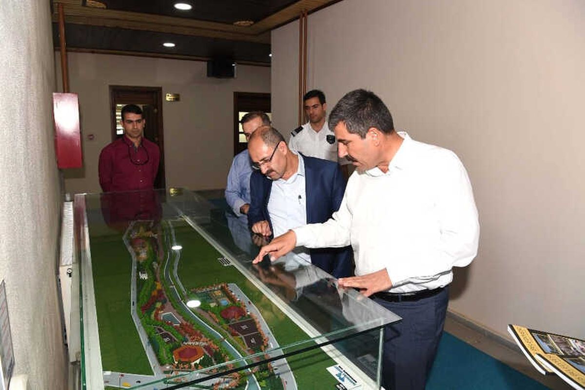 Başkan Asya, Dap İdaresi Başkanı Demir\'i Ağırladı