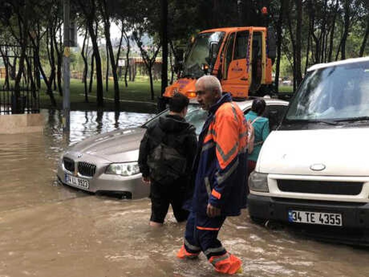 Beykoz\'da Su Baskını