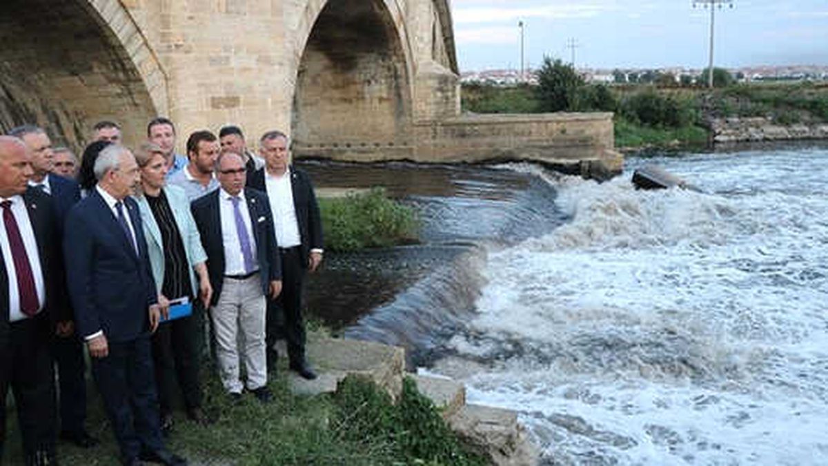 CHP Genel Başkanı Kılıçdaroğlu Ergene\'de İncelemelerde Bulundu