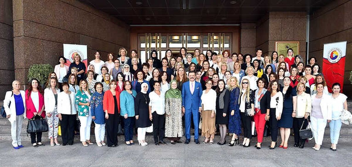 Düzceli Kadın Girişimciler\'den Pekcan ve Hisarcıklıoğlu\'na Ziyaret