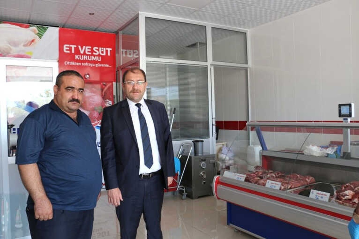 Erzincan\'da Et ve Süt Kurumunun Satış Mağazası Açıldı