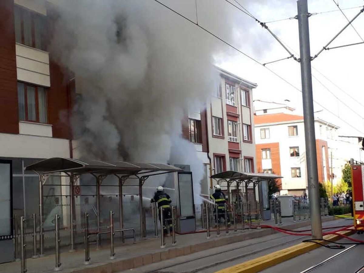 Eskişehir\'de Büyük Yangın