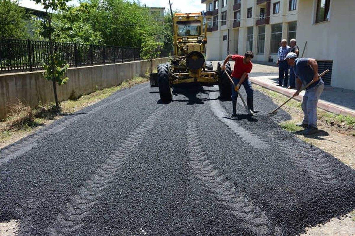Görele Belediyesi\'nden Asfaltlama Hamlesi