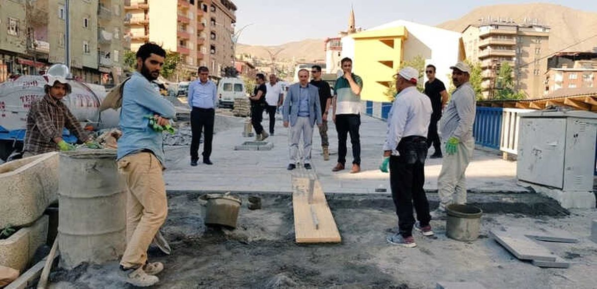 Hakkari\'de "Prestij Cadde" Yapım Çalışması