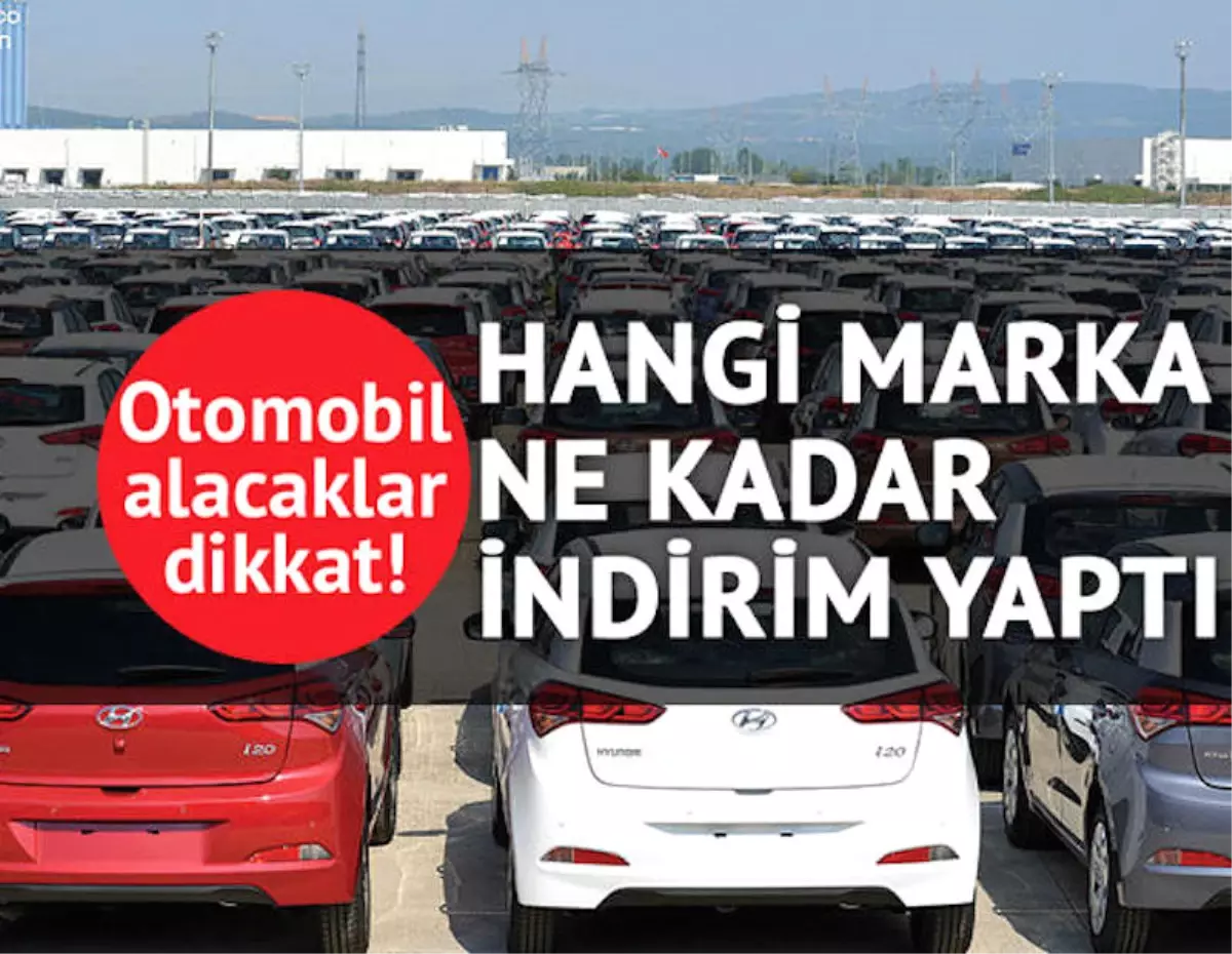 Hangi Marka Otomobil Ne Kadar İndirim Yaptı? Yaz Kampanyaları Başladı!