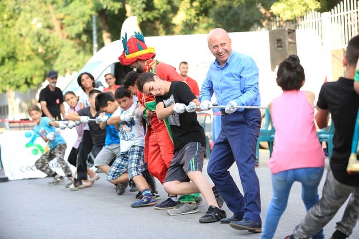 Kocasinan\'lı Çocuklar, Sokak Oyunları ile Gönüllerince Eğleniyor