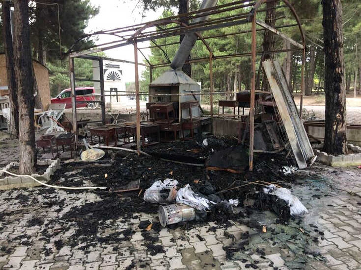 Kömür Deposunda Çıkan Yangın Korkuttu