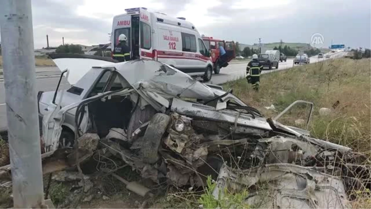 Malkara\'da Trafik Kazası: 1 Yaralı - Tekirdağ